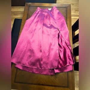 Badgley Mischka Ball Gown Skirt Formal Magenta Women's Size 10